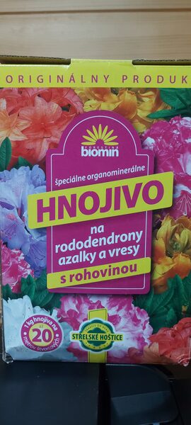 Orgamin- Hnojivo na Rododendrony vresy a azalky