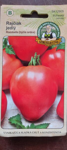 Rajčiak jedlý "ROZABELLA" Býčie srdce