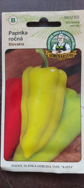 Paprika ročná "SLOVAKIA"